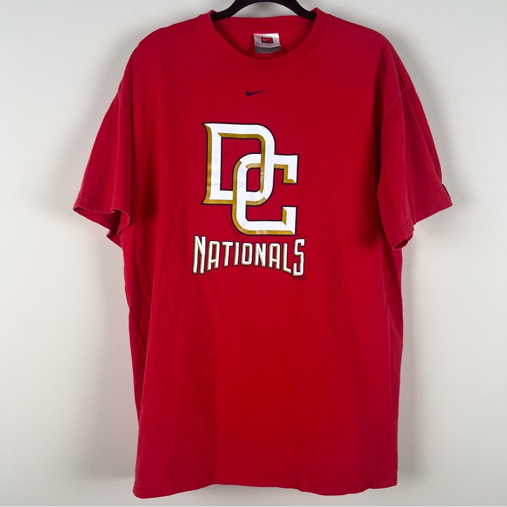 Nike Red DC Nationals Graphic Tee XL 2005